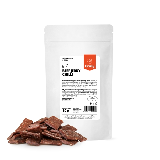 Jerky suszone mięso wołowe z chili